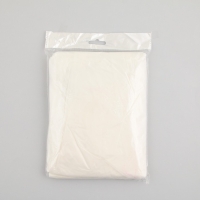 Дождевик взрослый укороченный &laquo;Свобода&raquo;, на кнопках, цвет белый, размер 42-48