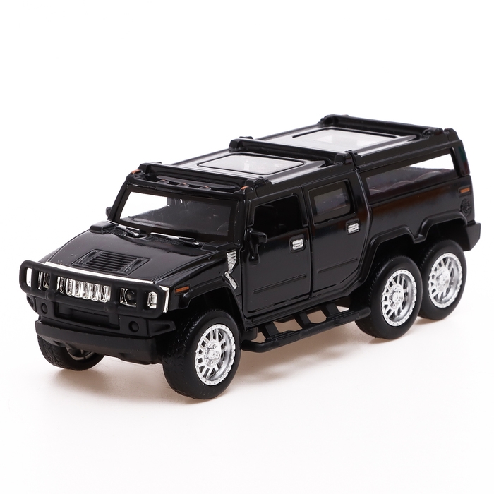 Машина металлическая &laquo;Внедорожник&raquo;, 1:36, свет, звук, открываются двери, инерция, цвет МИКС