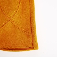 Перчатки женские, безразмерные, без утеплителя, цвет горчичный Перчатки женские, безразмерные, без утеплителя, цвет горчичный