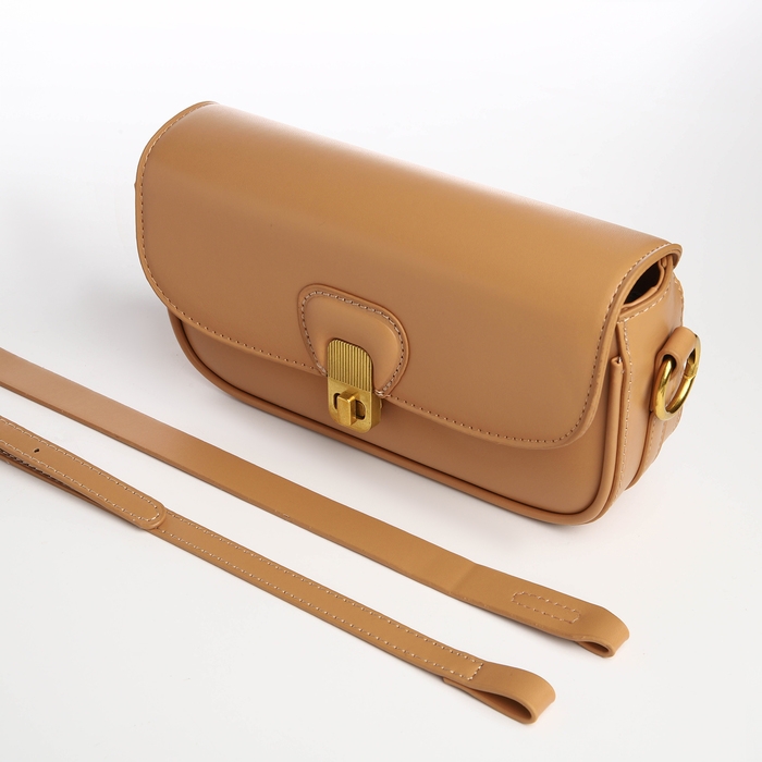 Сумка женская TEXTURA, маленький размер, цвет светло-коричневый