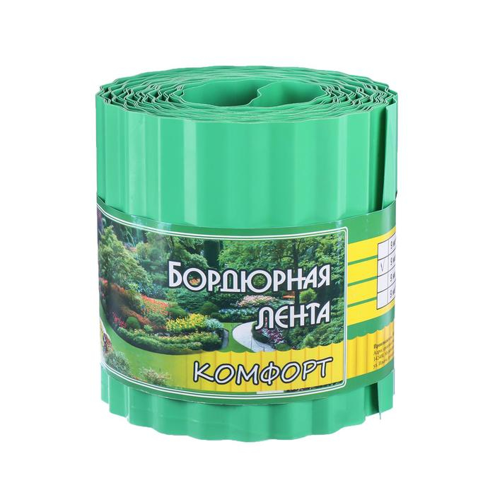 Лента бордюрная, 0.15 × 9 м, толщина 0.6 мм, пластиковая, гофра, зелёная, Greengo Лента бордюрная, 0.15 × 9 м, толщина 0.6 мм, пластиковая, гофра, зелёная, Greengo