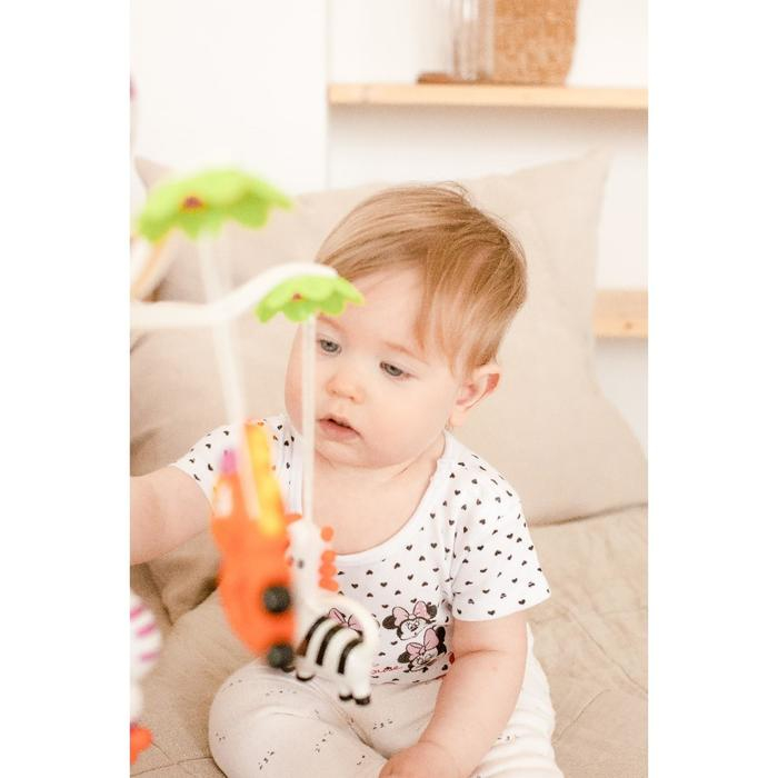 Мобиль музыкальный на кроватку &laquo;Зоопарк&raquo;, на батарейках, Крошка Я