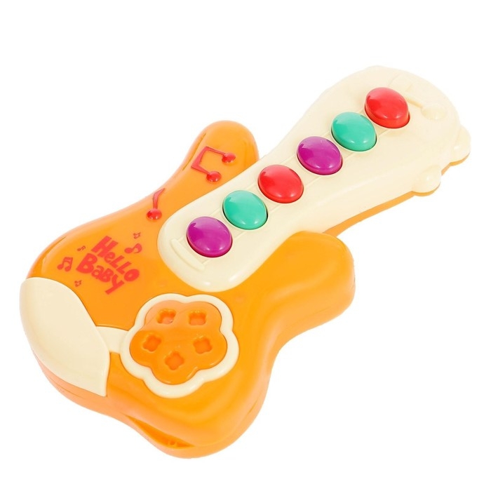Музыкальная игрушка &laquo;Гитара&raquo;, звук, МИКС