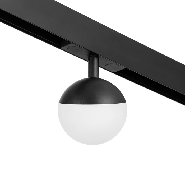 Светильник трековый ULTRA Светильник трековый ULTRA "Шар" LED 6Вт 3000K-5700К CRI90 черный 10х10х10 см