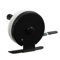 Катушка инерционная, металл пластик, диаметр 5.7 см, цвет черный белый, 601A Катушка инерционная, металл пластик, диаметр 5.7 см, цвет черный белый, 601A