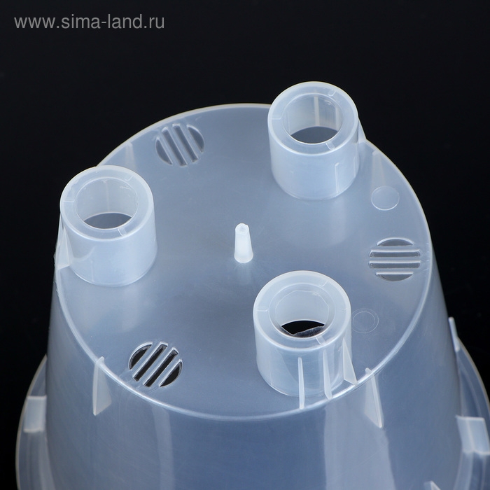 Кашпо для орхидей &laquo;Фиджи&raquo;, 1,6 л, цвет белый перламутр