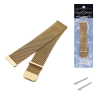 Ремешок для смарт-часов "Соломон", 22 мм, золото Ремешок для смарт-часов "Соломон", 22 мм, золото