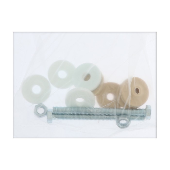 Арматура для смывных бачков Арматура для смывных бачков "РБМ" АС-16.2М, с боковым плоским донным клапаном, кнопка хром