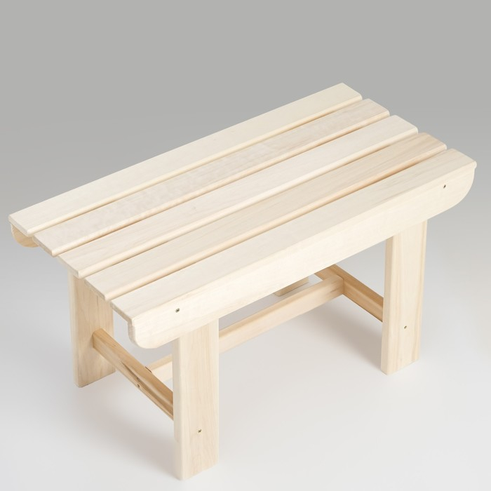 Лавка наличник, из липы, "Добропаровъ", 80&times;40&times;43,5см