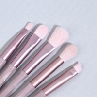 Набор кистей для макияжа, 5 предметов, цвет сиреневый Набор кистей для макияжа, 5 предметов, цвет сиреневый