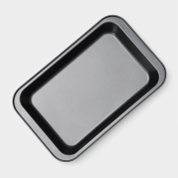 Противень Доляна &laquo;Прямоугольник. Жаклин&raquo;, 36&times;23&times;4 см, антипригарное покрытие, цвет чёрный