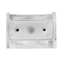 Светильник фасадный &laquo;Полусфера&raquo;, FSD-009, 4Вт, 3000К, 2 луча, IP65, 220В, металл, белый