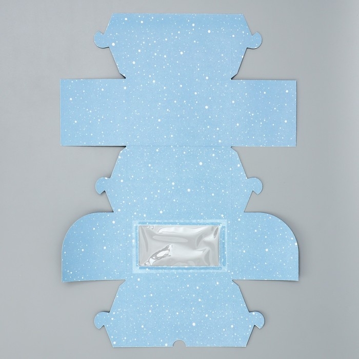 Коробка складная с двусторонним нанесением &laquo;Снежного Нового года&raquo;, 16 х 10 х 10 см, Новый год