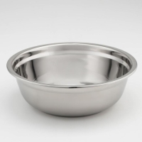 Мискa из нержавеющей стали, 2,3 л, 24&times;8 см, 201 мaркa стaли, толщинa 0,8 мм, внутренний диaметр 22 см
