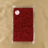 Кружевная эластичная ткань, 230 мм × 2,7 ± 0,5 м, цвет бордовый Кружевная эластичная ткань, 230 мм × 2,7 ± 0,5 м, цвет бордовый