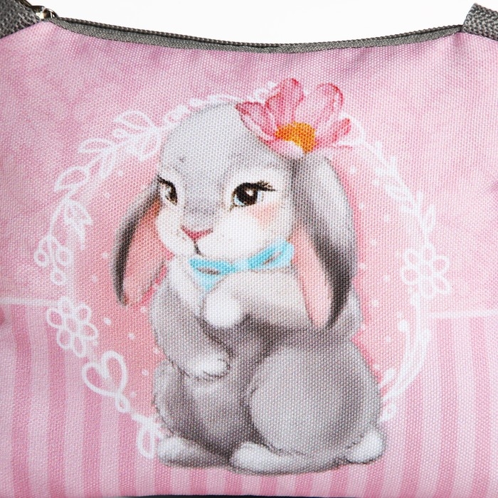 Набор подарочный для девочки Набор подарочный для девочки "Зайка", сумка, блокнот