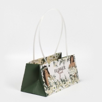 Пакет влагостойкий для цветов &laquo;Flower&raquo;, 24 х 12 х 12 см