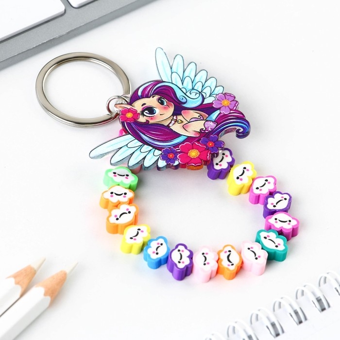 Брелок для ключей детский «Пегас», 3,5 х 10 см Брелок для ключей детский «Пегас», 3,5 х 10 см