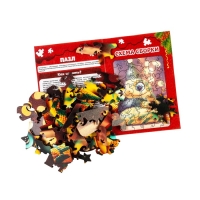 Пазл &laquo;Змейка малыш&raquo;, А5, 51 дет.