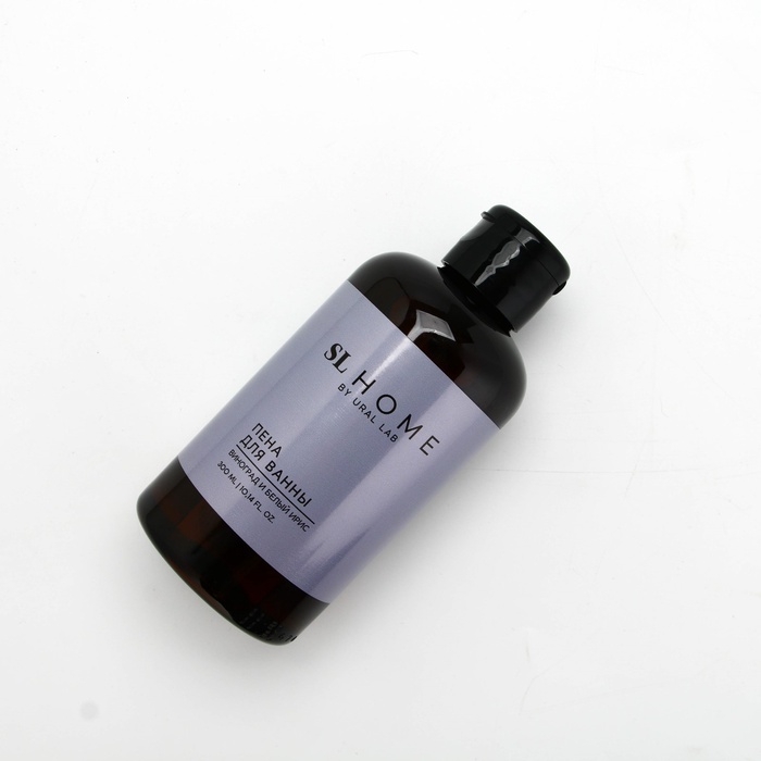 Пена для ванны URAL LAB, 300 мл, аромат винограда и белого ириса Пена для ванны URAL LAB, 300 мл, аромат винограда и белого ириса