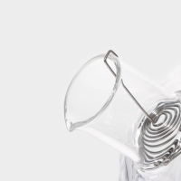 Чайник стеклянный заварочный с бамбуковой крышкой и металлическим фильтром BellaTenero &laquo;Круиз&raquo;, 1 л, 16&times;10&times;12 см