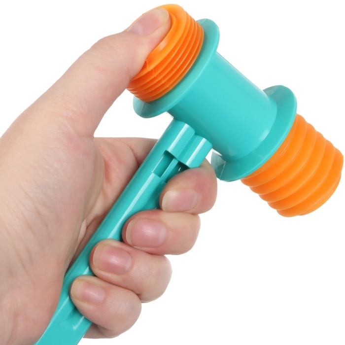 Погремушка «Молоток» озвученный, цвет МИКС, Аэлита Погремушка «Молоток» озвученный, цвет МИКС, Аэлита