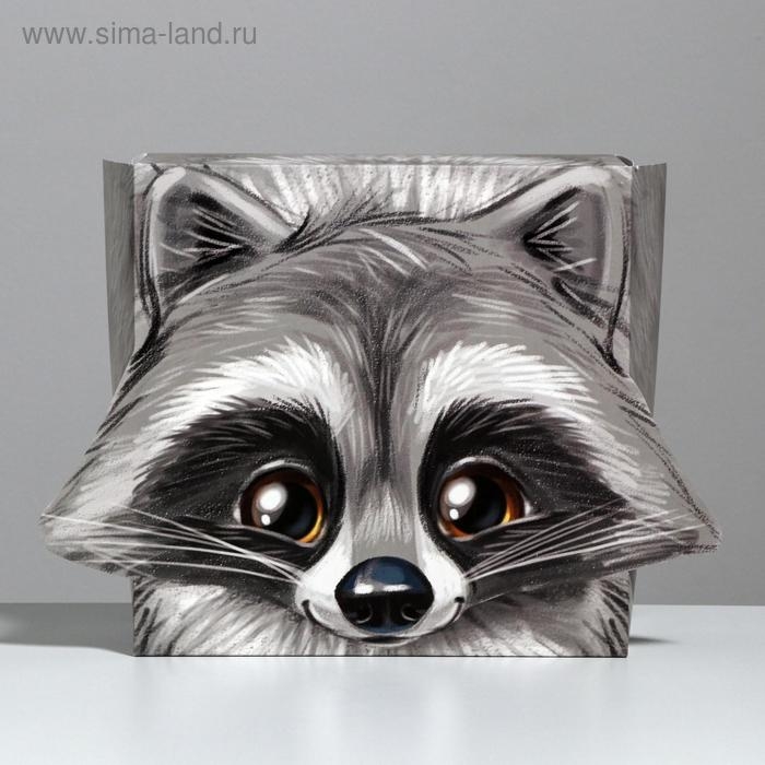 Коробка подарочная складная, упаковка, &laquo;Енотик&raquo;, 25 х 25 х 10 см