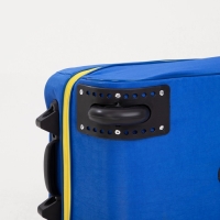 Чемодан детский 32 л (S), Sacvoyage, отдел на молнии, цвет голубой Чемодан детский 32 л (S), Sacvoyage, отдел на молнии, цвет голубой