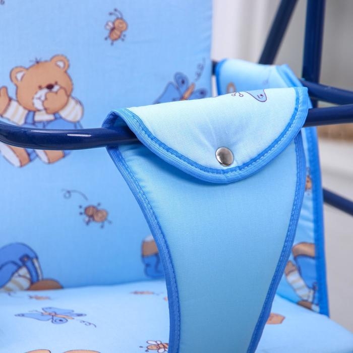 Качели детские напольные «Ветерок», цвет синий,рисунок МИКС Качели детские напольные «Ветерок», цвет синий,рисунок МИКС