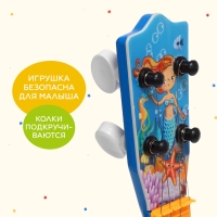 Игрушка музыкальная &laquo;Гитара. Волшебный мир&raquo;, 4 струны, цвета МИКС