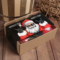 Набор подарочный "Ho-ho" плед, носки, перчатки, термостакан Набор подарочный "Ho-ho" плед, носки, перчатки, термостакан