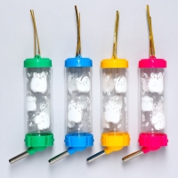 Поилка для грызунов &laquo;Хомячки&raquo; 125 мл, 12.5х4.5 см, микс цветов