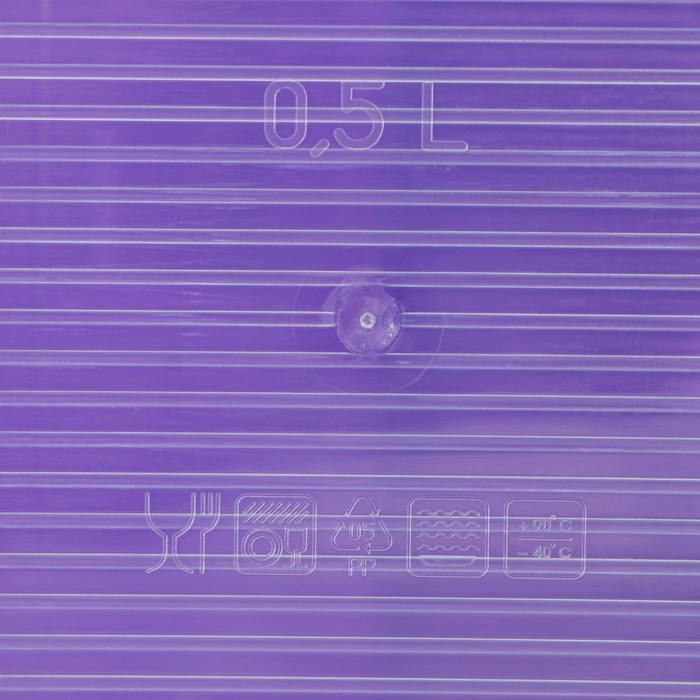 Набор пищевых контейнеров &laquo;BioFresh&raquo;, 3 шт: 500 мл, 1 л, 1.6 л, цвет прозрачный, крышки МИКС