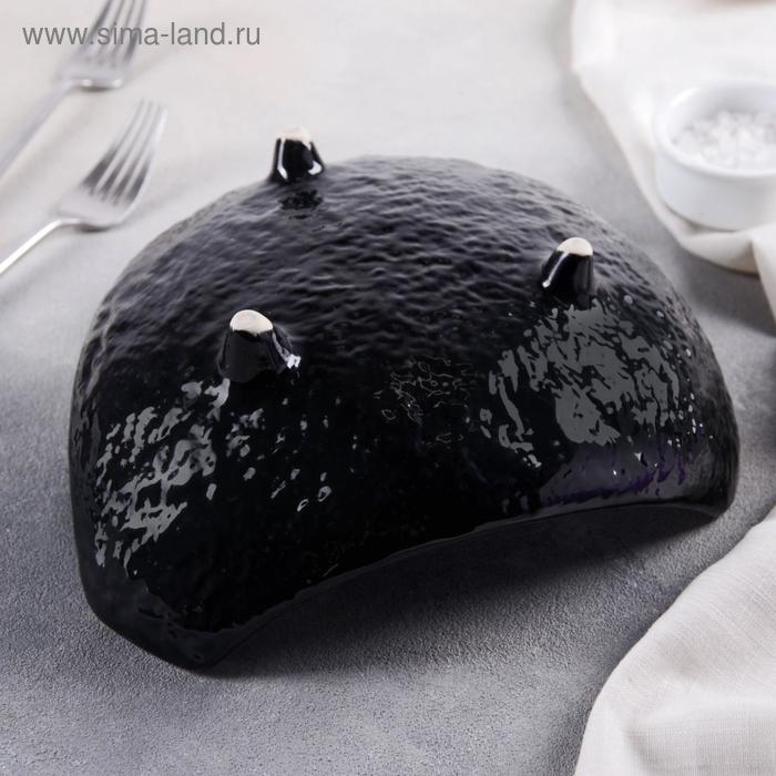 Блюдо керамическое сервировочное &laquo;Лунная тропа&raquo;, 20&times;20&times;8 см