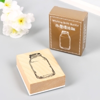 Печать дерево, резина "Бутылка для молока" 7х5,5 см Печать дерево, резина "Бутылка для молока" 7х5,5 см