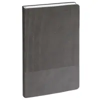 Ежедневник Knit, недатированный, темно-серый