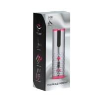 Плойка Luazon LW-16, 50 Вт,керамическое покрытие, d=19 мм, до 200&deg;С, портативная, от USB