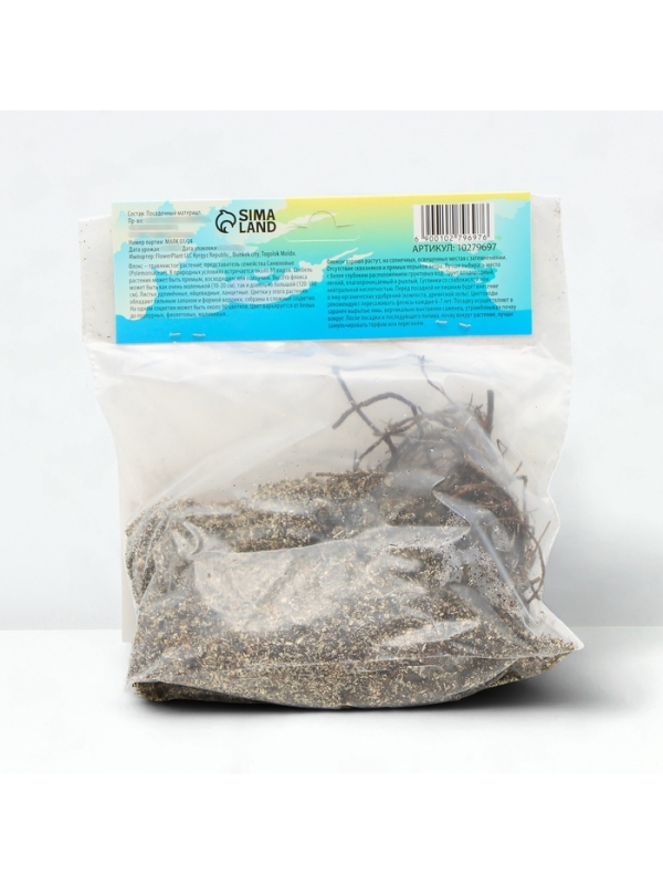 Флокс &laquo;Старфайр&raquo; корневище в пакете с торфогрунтом, р-р I, 2 шт.