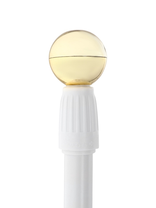 Флагшток древко для флага, 2 м, выдвижной телескопический