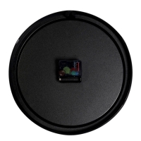 Часы настенные, интерьерные "Классика", d-30 см, со стеклом, черные