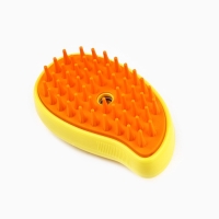 Паровая щетка для шерсти животных, желтая Паровая щетка для шерсти животных, желтая