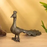 Сувенир &laquo;Павлин&raquo;, 28&times;12&times;21 см, алюминий