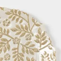 Тарелка "КРАСКИ ОСЕНИ" 21 см, золотой цвет