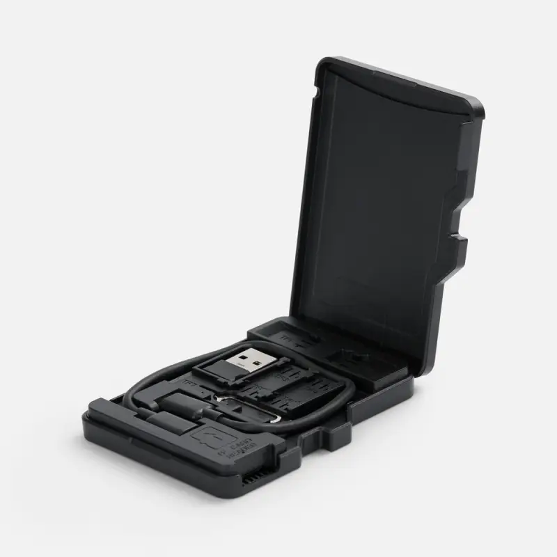 Футляр для карт памяти и SIM Multitask, черный