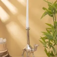 Подсвечник "Верблюд" алюминий 16х5х26 см