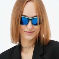 Очки солнечные спортивные поляризационные, uv 400, ширина 13.9 см, дужка 12.3 см