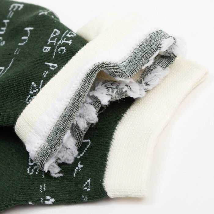 Носки MINAKU &laquo;Формулы&raquo;, размер 36-39 (23-25 см)