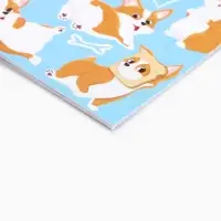 Блокнот А6, 12 листов &laquo;Корги&raquo;