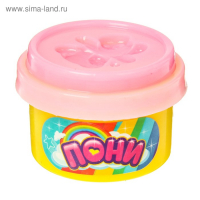 Набор для игры с пластилином &laquo;Пони&raquo;, цвета МИКС