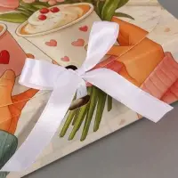 Подарочная коробка сборная "Тепло",  16,5 х 11, 5 х 5 см